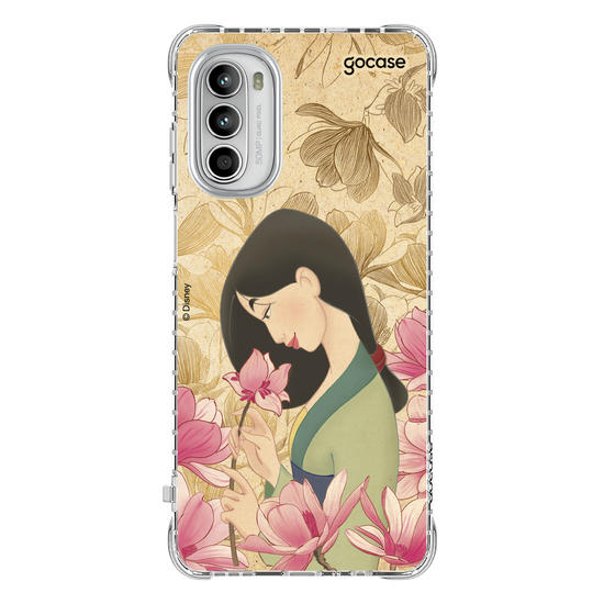 Capinha para celular Disney - Princesas - Flores