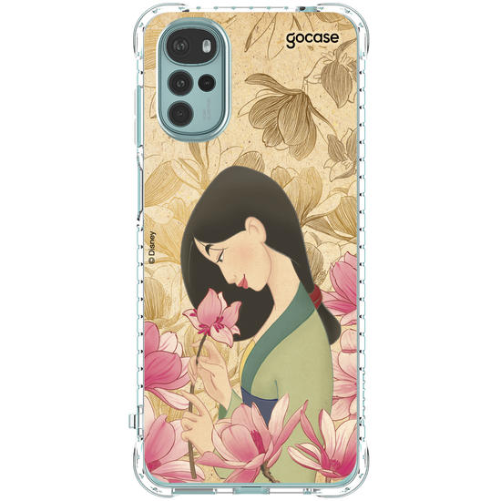 Capinha para celular Disney - Princesas - Flores