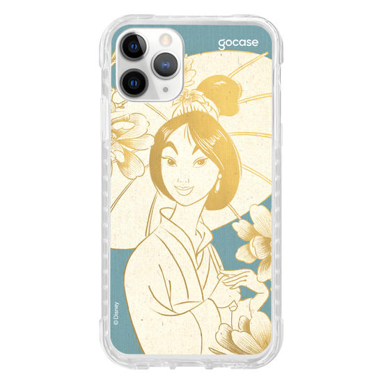Capinha para celular Disney - Princesas - Brilho