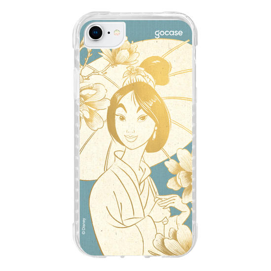 Capinha para celular Disney - Princesas - Brilho