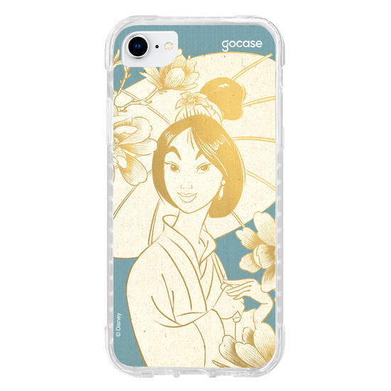 Capinha para celular Disney - Princesas - Brilho