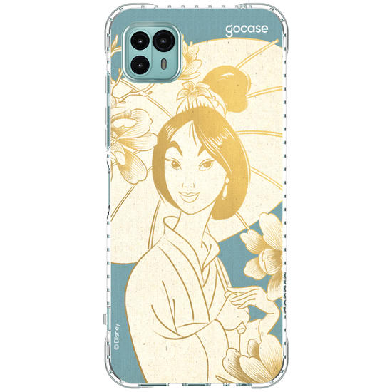 Capinha para celular Disney - Princesas - Brilho