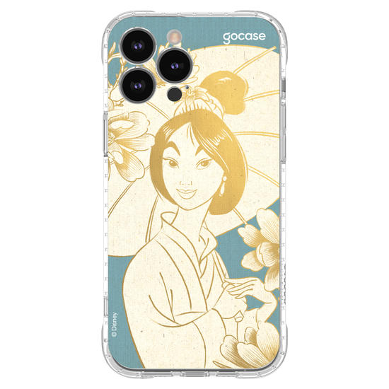Capinha para celular Disney - Princesas - Brilho