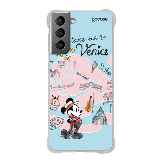 Capinha para celular Mickey & Amigos - Mickey Viajante Veneza
