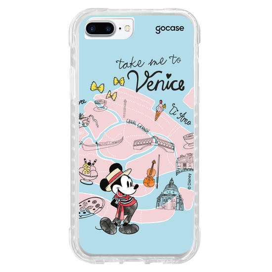 Capinha para celular Mickey & Amigos - Mickey Viajante Veneza