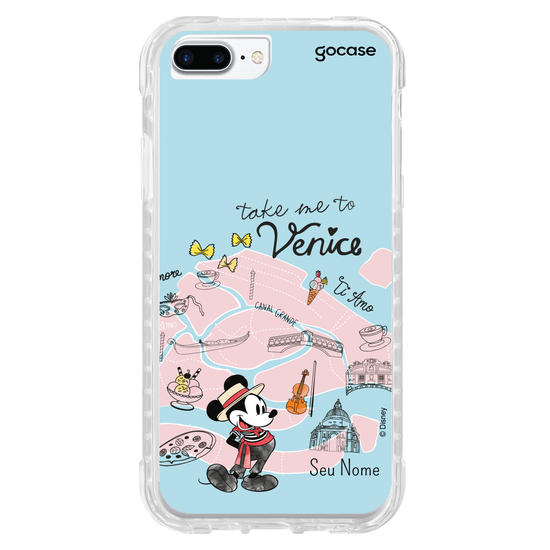 Capinha para celular Mickey & Amigos - Mickey Viajante Veneza