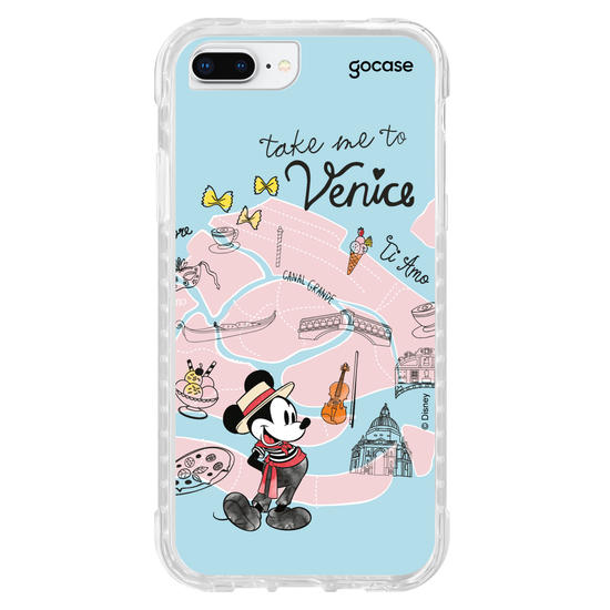 Capinha para celular Mickey & Amigos - Mickey Viajante Veneza