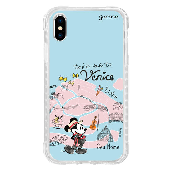 Capinha para celular Mickey & Amigos - Mickey Viajante Veneza