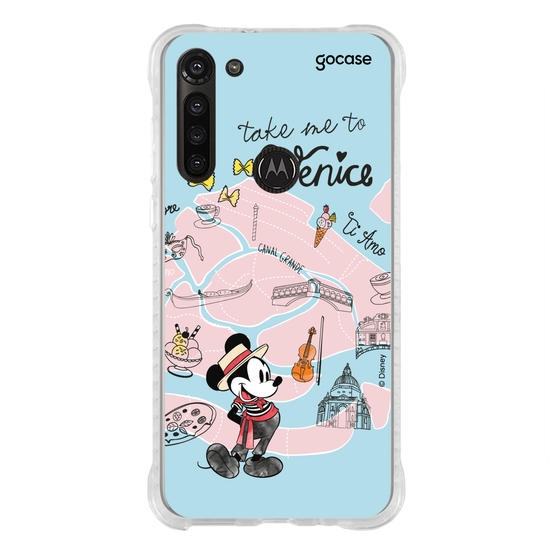 Capinha para celular Mickey & Amigos - Mickey Viajante Veneza