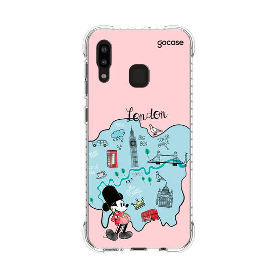 Capinha para celular Mickey & Amigos - Mickey Viajante Londres