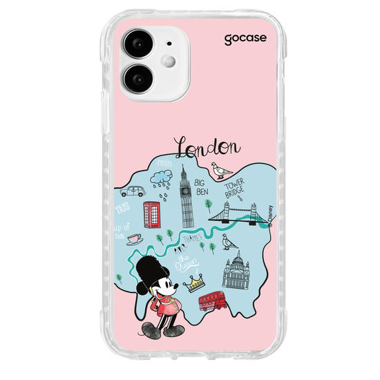 Capinha para celular Mickey & Amigos - Mickey Viajante Londres