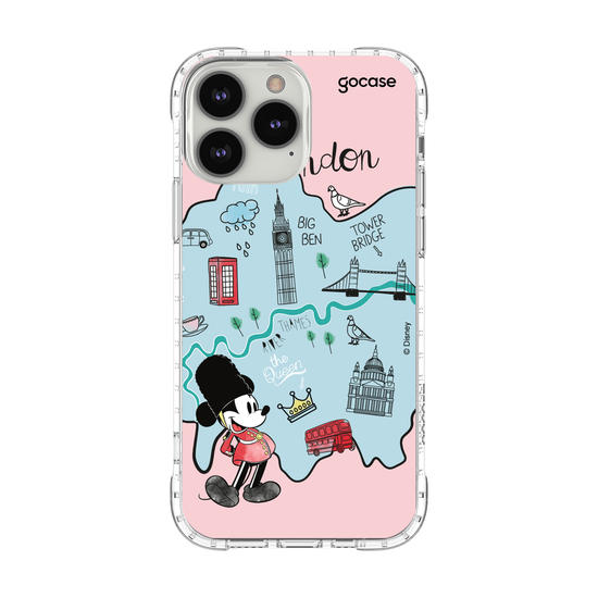 Capinha para celular Mickey & Amigos - Mickey Viajante Londres