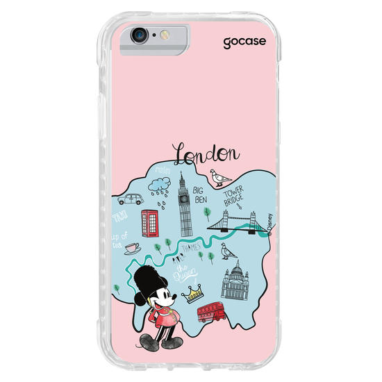 Capinha para celular Mickey & Amigos - Mickey Viajante Londres