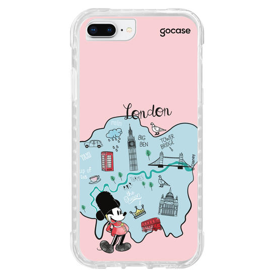 Capinha para celular Mickey & Amigos - Mickey Viajante Londres
