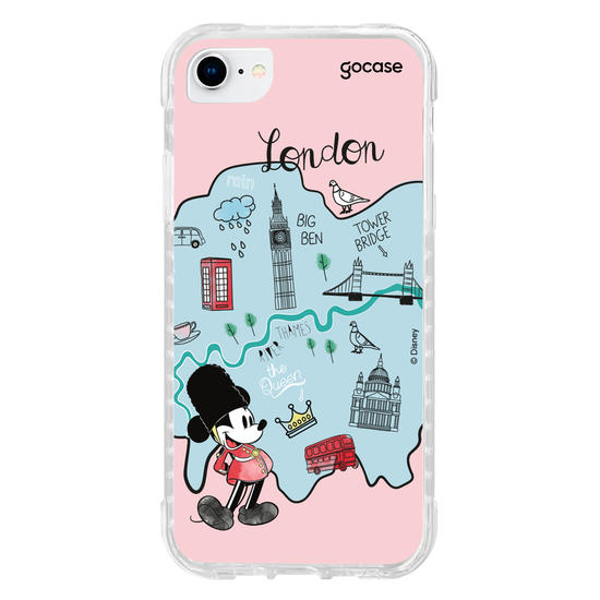 Capinha para celular Mickey & Amigos - Mickey Viajante Londres