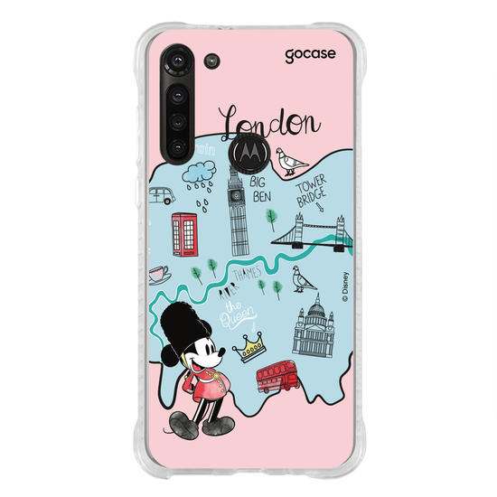 Capinha para celular Mickey & Amigos - Mickey Viajante Londres