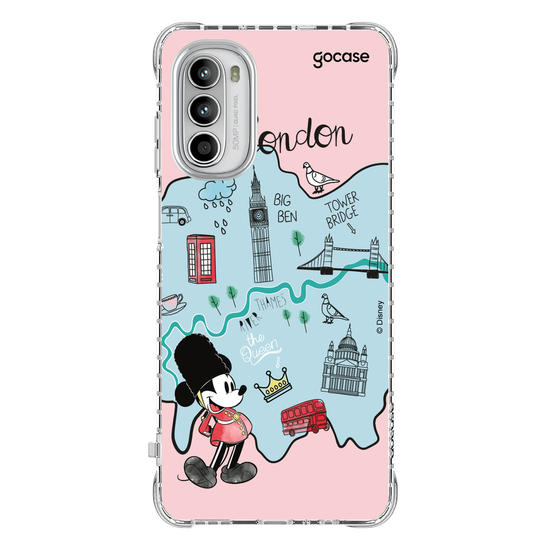 Capinha para celular Mickey & Amigos - Mickey Viajante Londres