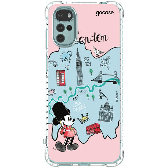Capinha para celular Mickey & Amigos - Mickey Viajante Londres