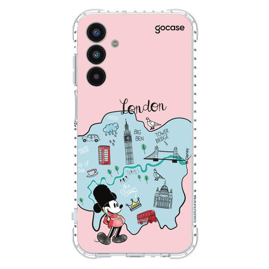 Capinha para celular Mickey & Amigos - Mickey Viajante Londres