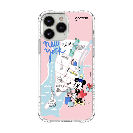 Capinha para celular Mickey & Amigos - Minnie Viajante Nova York
