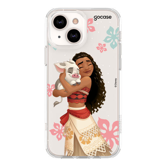 Capinha para celular Disney - Princesas - Moana e Pua