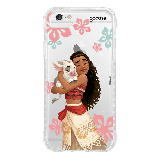Capinha para celular Disney - Princesas - Moana e Pua