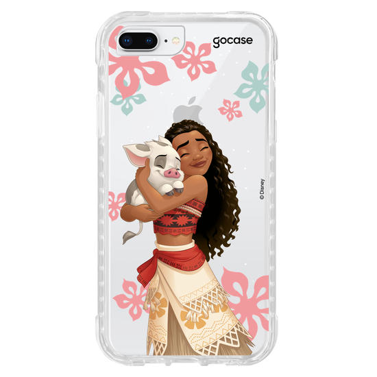 Capinha para celular Disney - Princesas - Moana e Pua