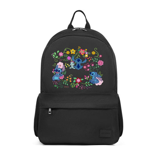  Mochila Pop - Stitch Ramos de Flores