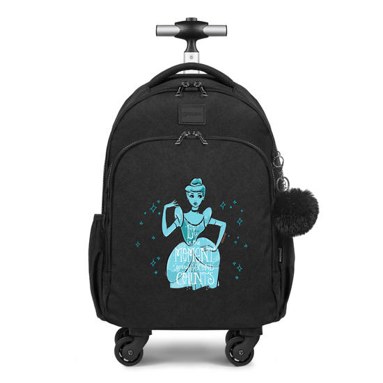 Mochila de Carrinho 4 Rodas Fun - Sweet Cinderela