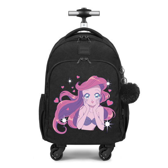 Mochila de Carrinho 4 Rodas Fun - Ariel Anime