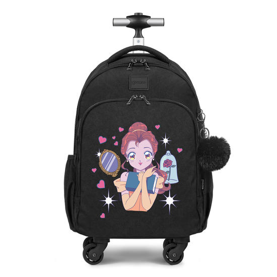 Mochila de Carrinho 4 Rodas Fun - Bela Anime