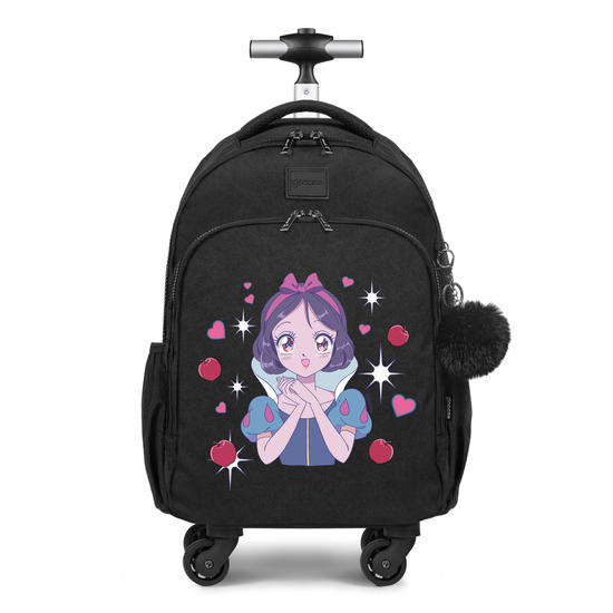 Mochila de Carrinho 4 Rodas Fun - Branca de Neve Anime