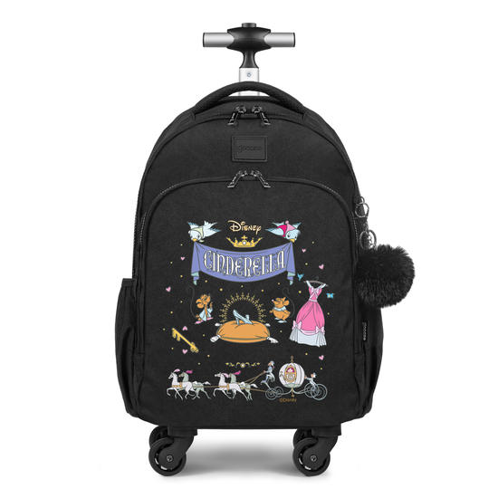 Mochila de Carrinho 4 Rodas Fun - Cinderela Tale