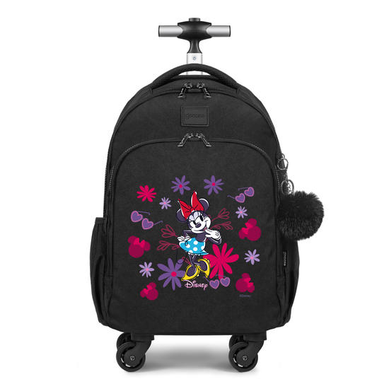 Mochila de Carrinho 4 Rodas Fun - Minnie Vibes