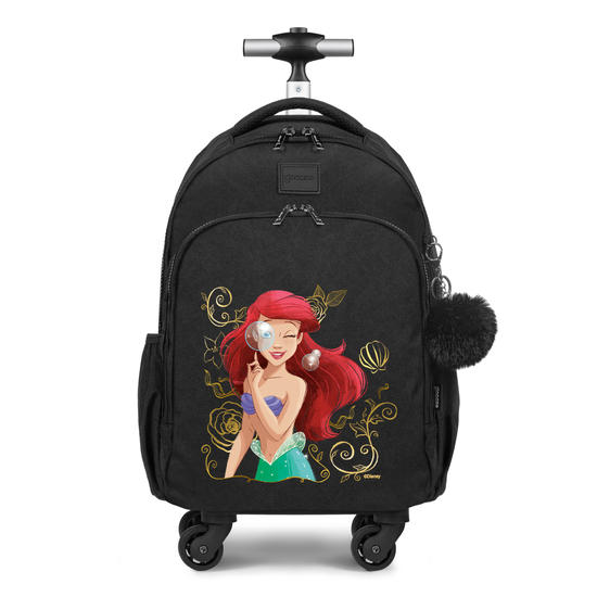 Mochila de Carrinho 4 Rodas Fun - Princesas Gold