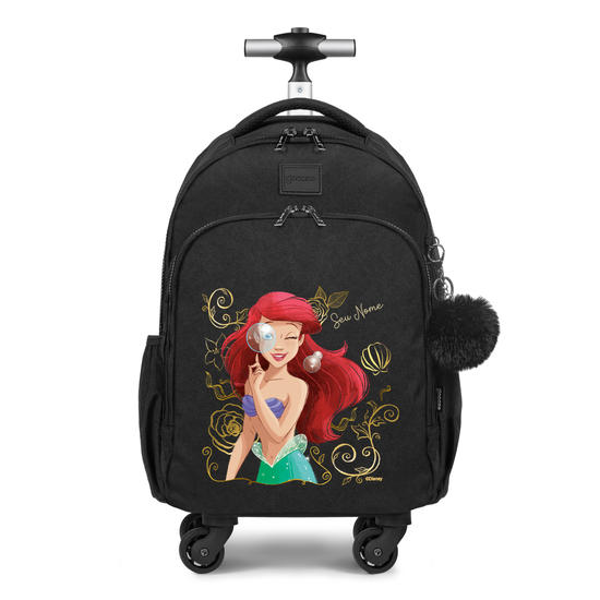 Mochila de Carrinho 4 Rodas Fun - Princesas Gold