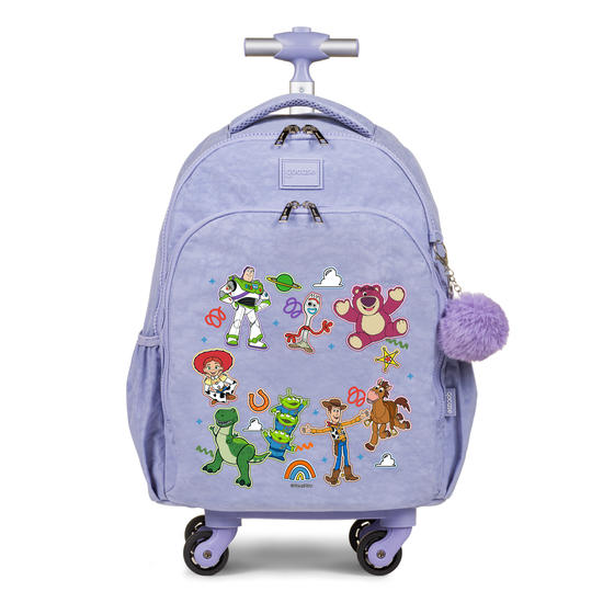 Mochila de Carrinho 4 Rodas Fun - Toy Story - Stickers