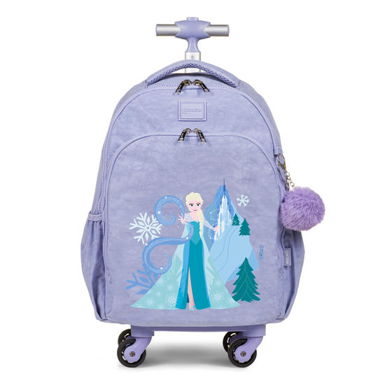 Mochila de Carrinho 4 Rodas Fun - Frozen - Elsa e os Poderes de Gelo