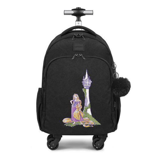 Mochila de Carrinho 4 Rodas Fun - Reino da Rapunzel