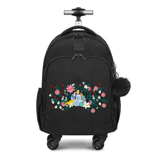 Mochila de Carrinho 4 Rodas Fun - Princesas - Royal Garden