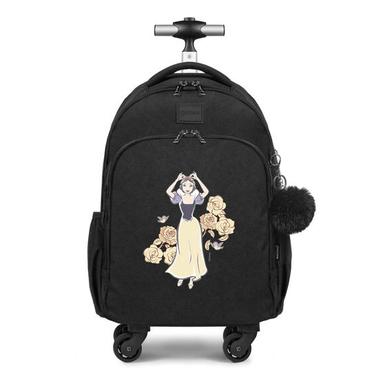 Mochila de Carrinho 4 Rodas Fun - Jardim da Branca de Neve