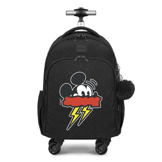 Mochila de Carrinho 4 Rodas Fun - Mickey Raios