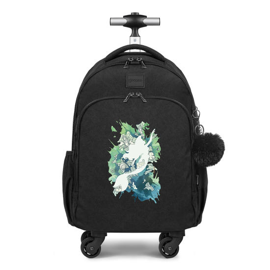 Mochila de Carrinho 4 Rodas Fun - Ariel Watercolor