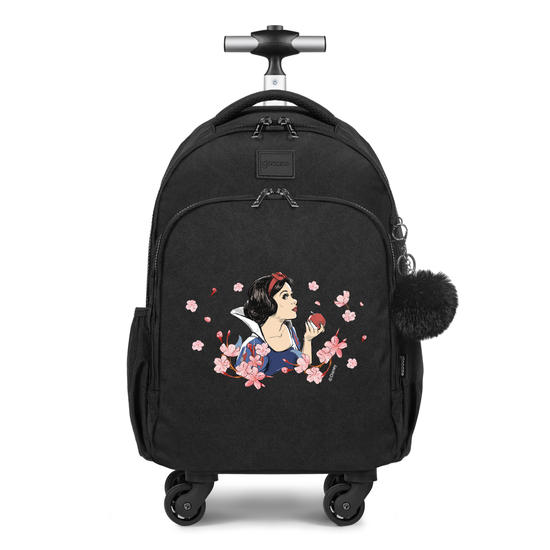 Mochila de Carrinho 4 Rodas Fun - Branca de Neve Classical Rose