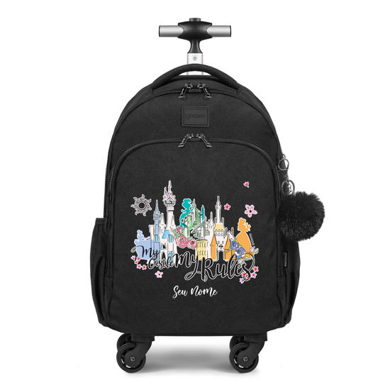 Mochila de Carrinho 4 Rodas Fun - My Rules