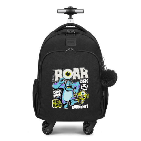 Mochila de Carrinho 4 Rodas Fun - Sullivan e Wazowski Susto
