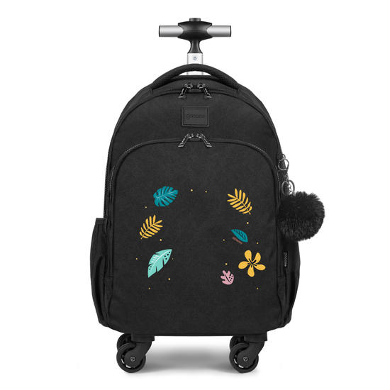 Mochila de Carrinho 4 Rodas Fun - Inicial Stitch