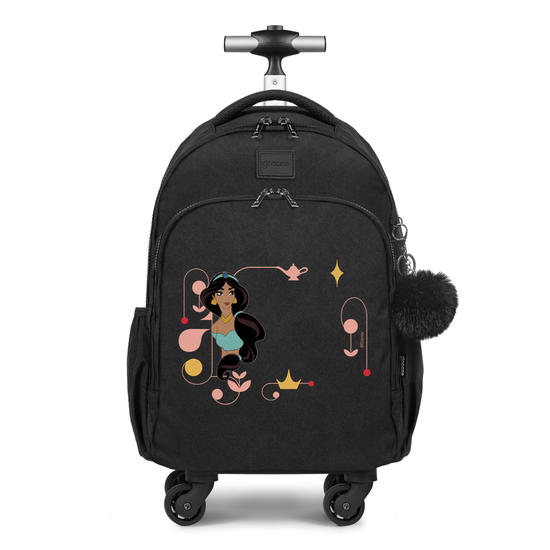 Mochila de Carrinho 4 Rodas Fun - Jasmine Inicial Fancy
