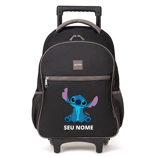 Mochila de Carrinho 2 Rodas Play - Stitch Cute