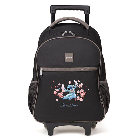 Mochila de Carrinho 2 Rodas Play - Stitch Classical Rose